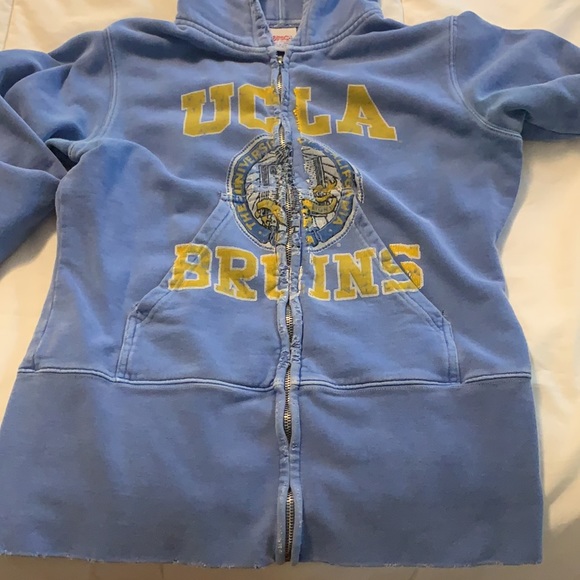 UCLA distressed zip-up sweatshirt - Picture 3 of 3